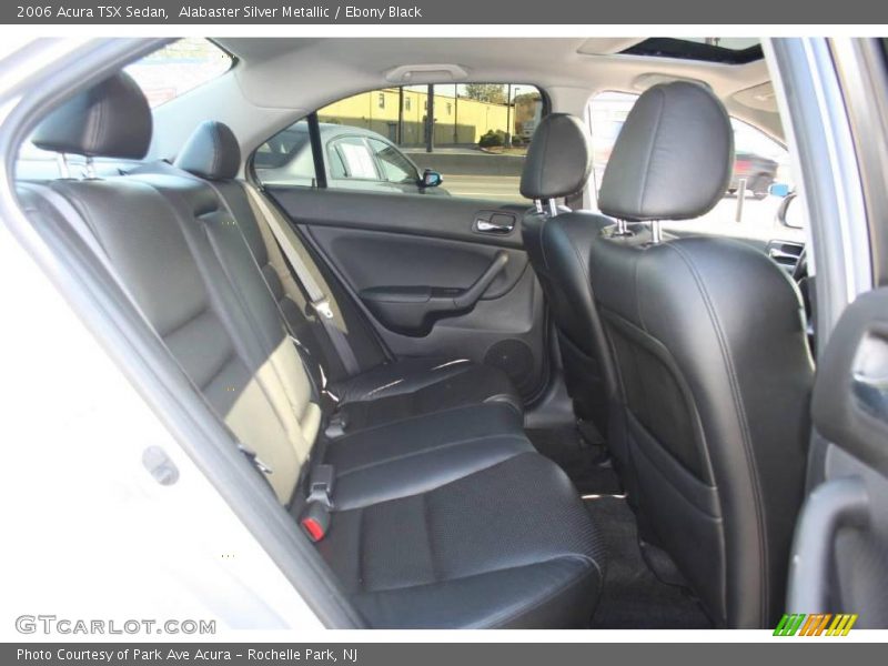 Alabaster Silver Metallic / Ebony Black 2006 Acura TSX Sedan