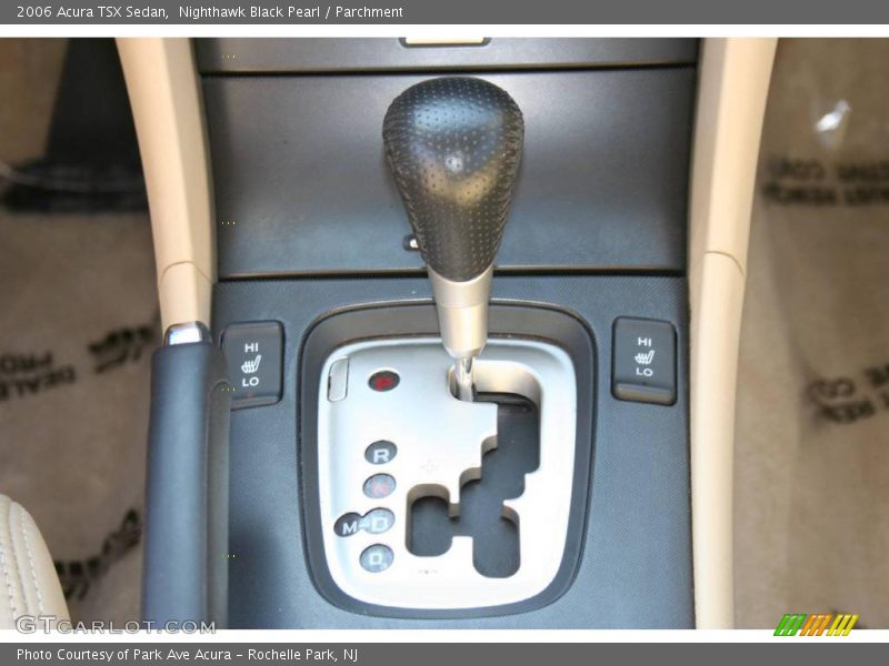 Nighthawk Black Pearl / Parchment 2006 Acura TSX Sedan