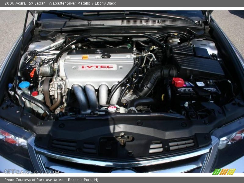 Alabaster Silver Metallic / Ebony Black 2006 Acura TSX Sedan