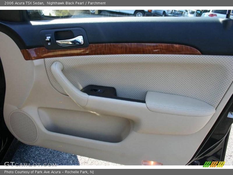 Nighthawk Black Pearl / Parchment 2006 Acura TSX Sedan
