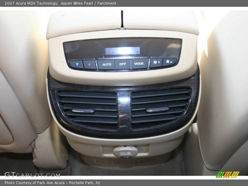 Aspen White Pearl / Parchment 2007 Acura MDX Technology
