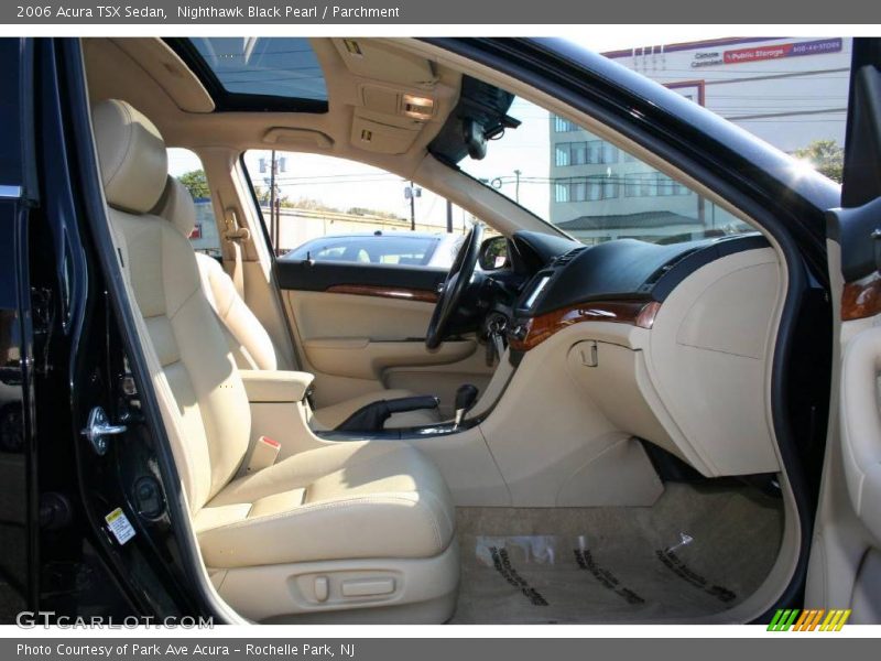 Nighthawk Black Pearl / Parchment 2006 Acura TSX Sedan