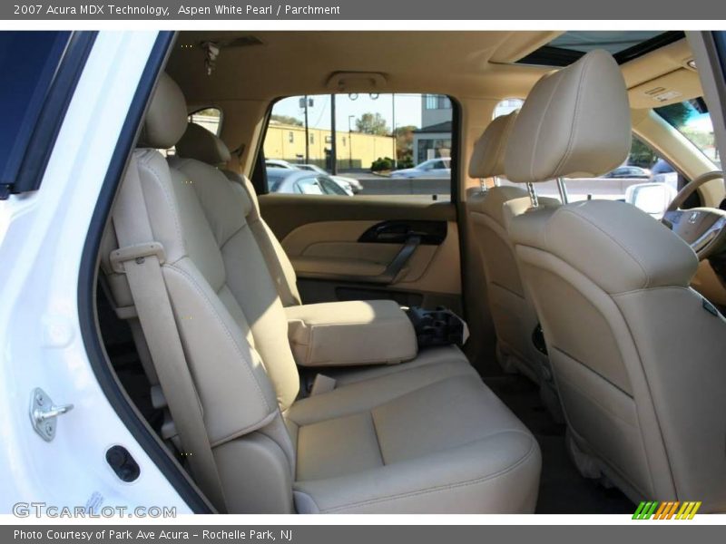 Aspen White Pearl / Parchment 2007 Acura MDX Technology
