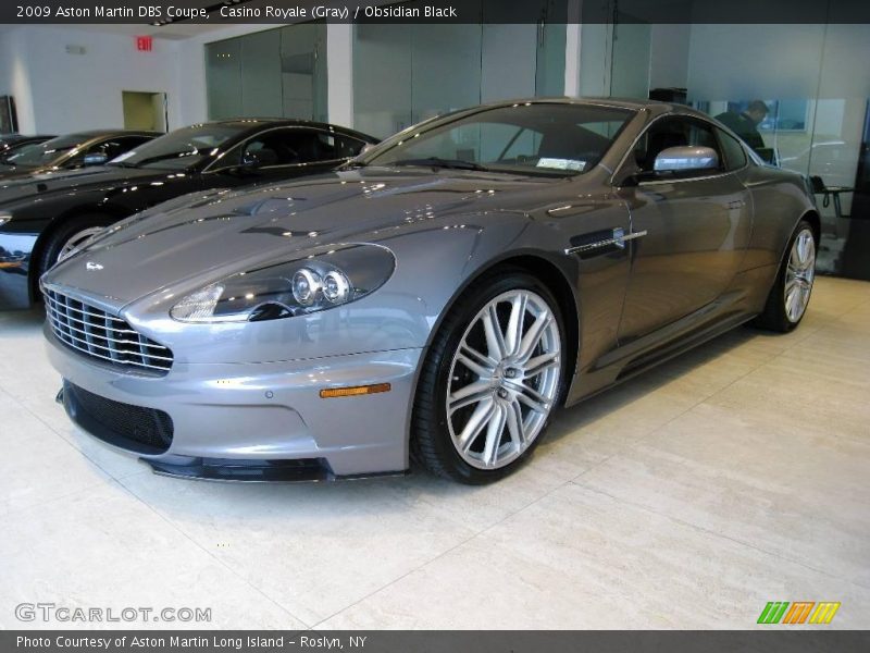 Casino Royale (Gray) / Obsidian Black 2009 Aston Martin DBS Coupe