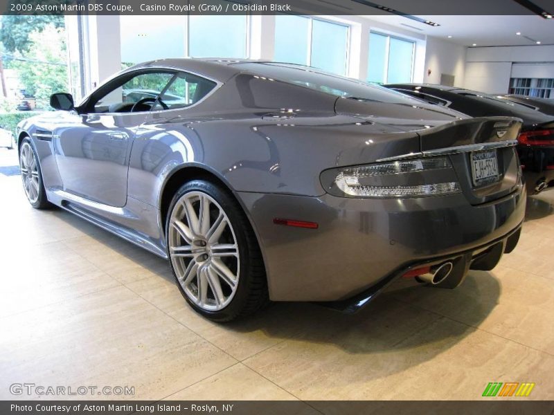 Casino Royale (Gray) / Obsidian Black 2009 Aston Martin DBS Coupe