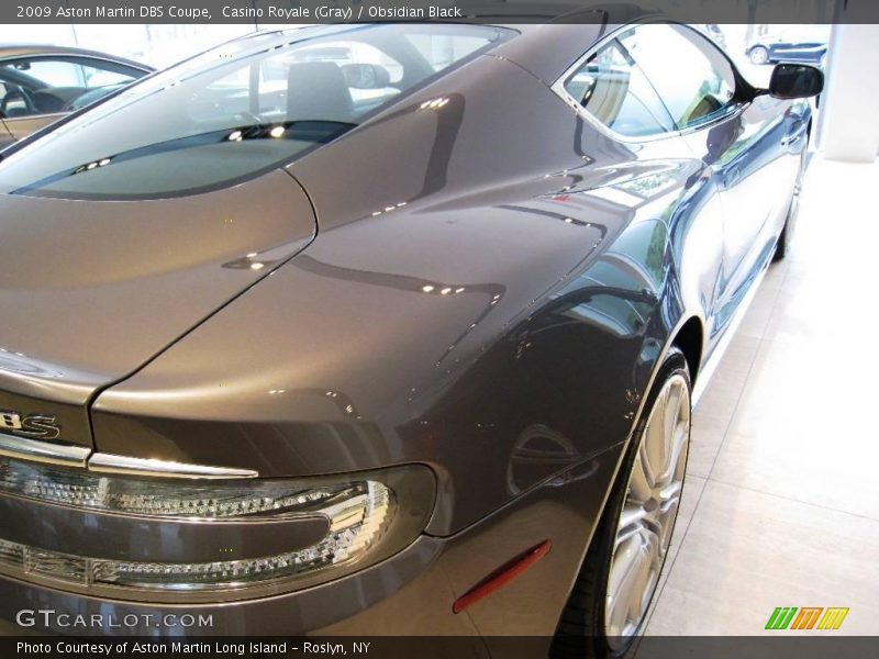 Casino Royale (Gray) / Obsidian Black 2009 Aston Martin DBS Coupe