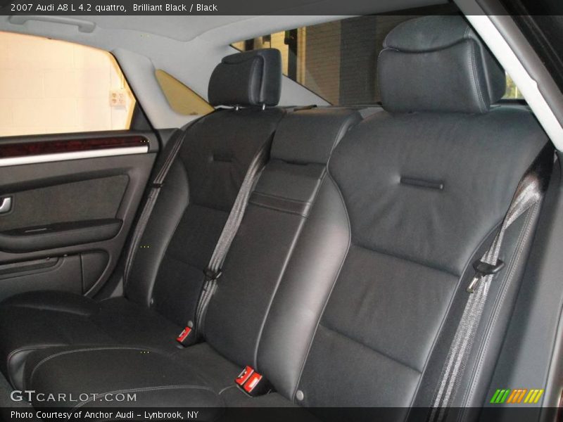 Brilliant Black / Black 2007 Audi A8 L 4.2 quattro