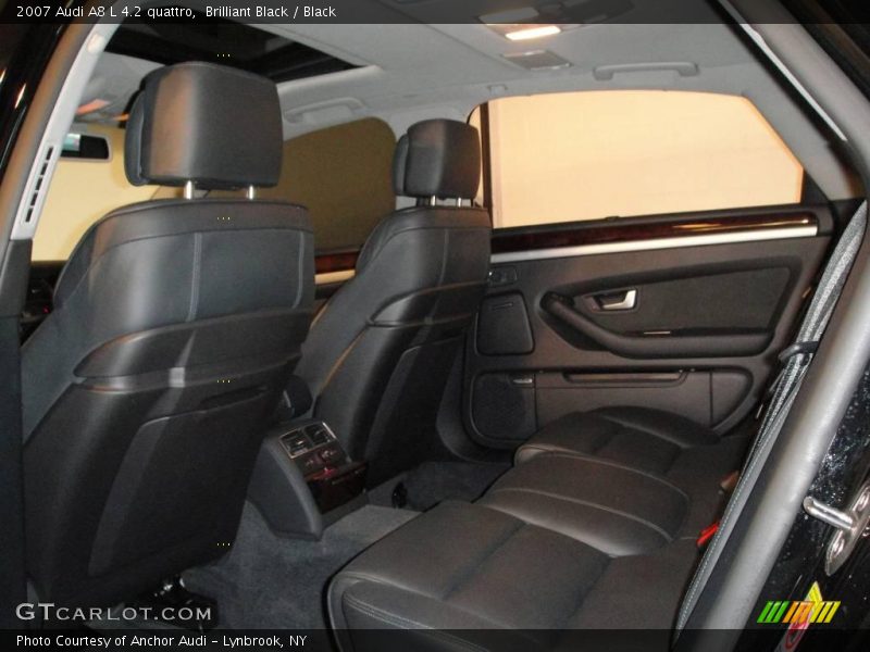 Brilliant Black / Black 2007 Audi A8 L 4.2 quattro