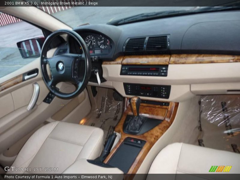 Mohogany Brown Metallic / Beige 2001 BMW X5 3.0i