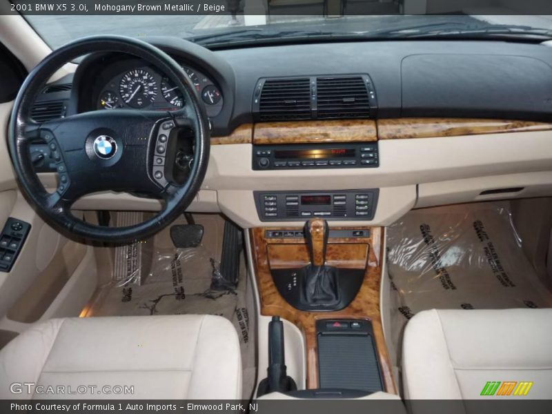 Mohogany Brown Metallic / Beige 2001 BMW X5 3.0i