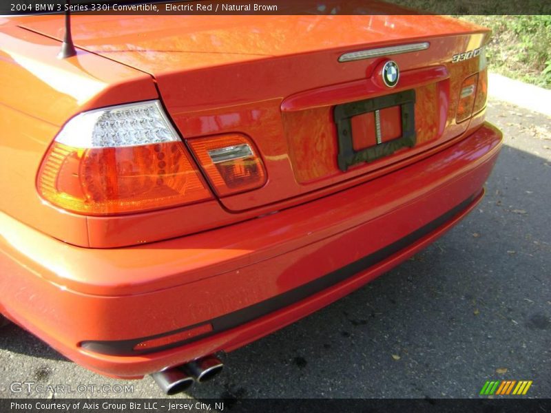Electric Red / Natural Brown 2004 BMW 3 Series 330i Convertible