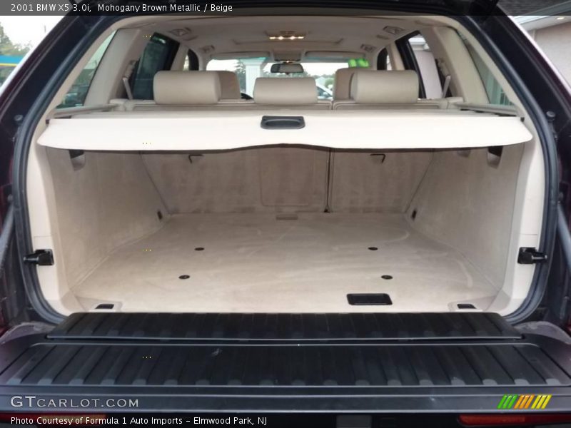 Mohogany Brown Metallic / Beige 2001 BMW X5 3.0i