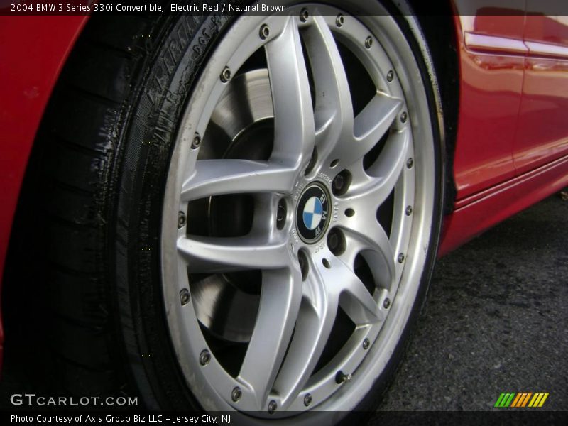 Electric Red / Natural Brown 2004 BMW 3 Series 330i Convertible