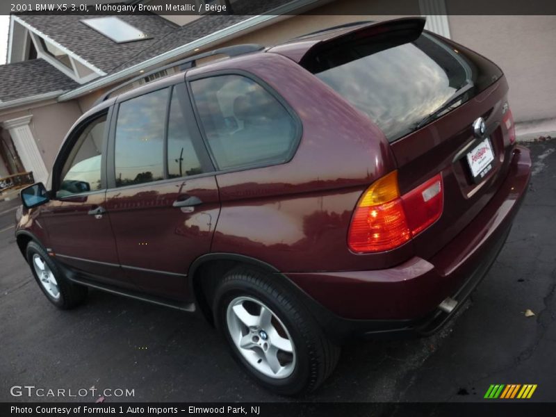 Mohogany Brown Metallic / Beige 2001 BMW X5 3.0i
