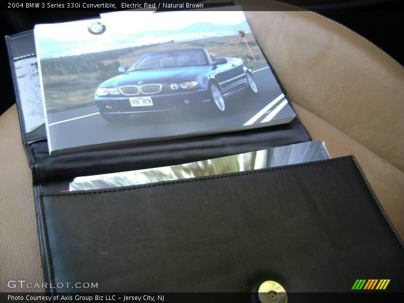 Electric Red / Natural Brown 2004 BMW 3 Series 330i Convertible