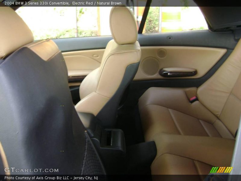 Electric Red / Natural Brown 2004 BMW 3 Series 330i Convertible