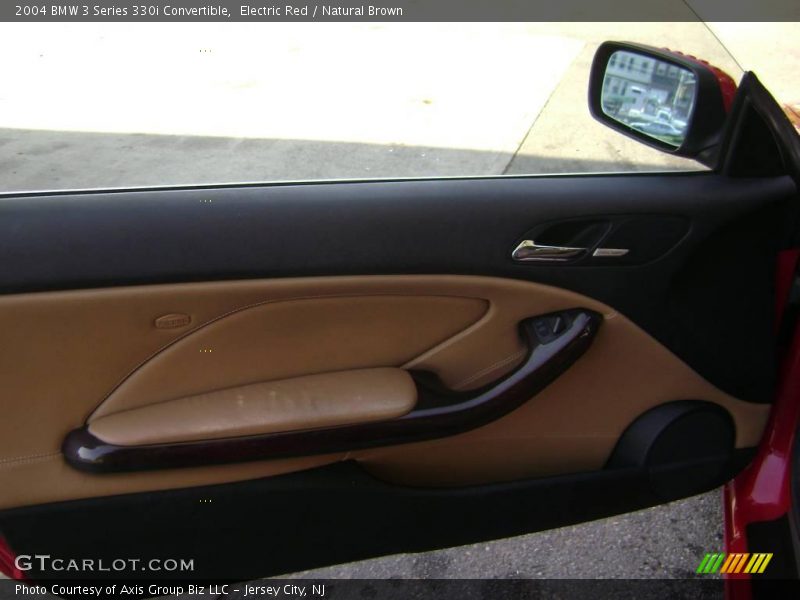 Electric Red / Natural Brown 2004 BMW 3 Series 330i Convertible