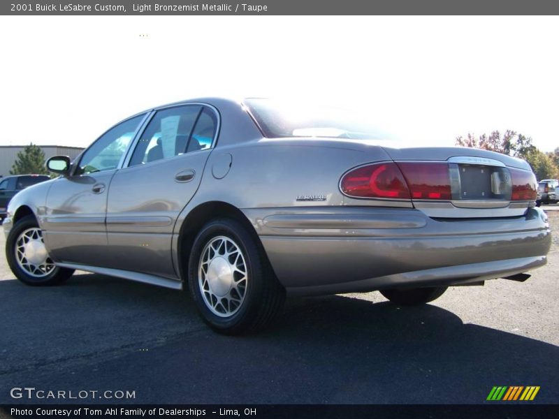 Light Bronzemist Metallic / Taupe 2001 Buick LeSabre Custom