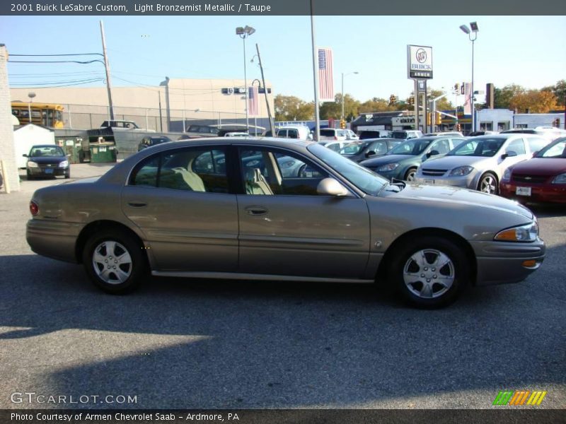 Light Bronzemist Metallic / Taupe 2001 Buick LeSabre Custom