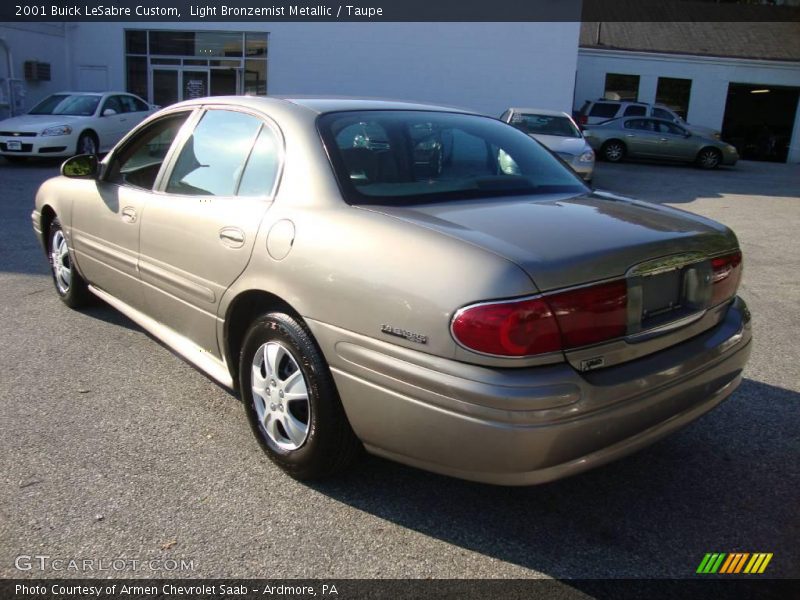 Light Bronzemist Metallic / Taupe 2001 Buick LeSabre Custom