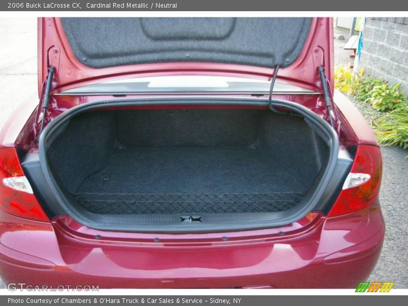 Cardinal Red Metallic / Neutral 2006 Buick LaCrosse CX