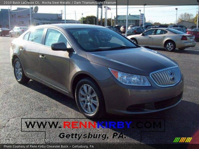 Mocha Steel Metallic / Dark Titanium/Light Titanium 2010 Buick LaCrosse CX