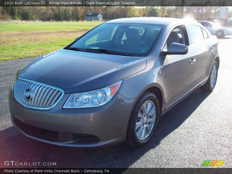 Mocha Steel Metallic / Dark Titanium/Light Titanium 2010 Buick LaCrosse CX
