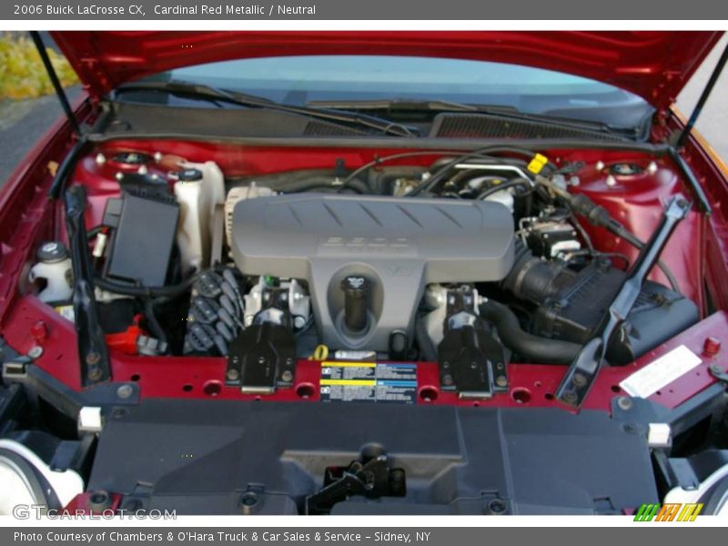 Cardinal Red Metallic / Neutral 2006 Buick LaCrosse CX