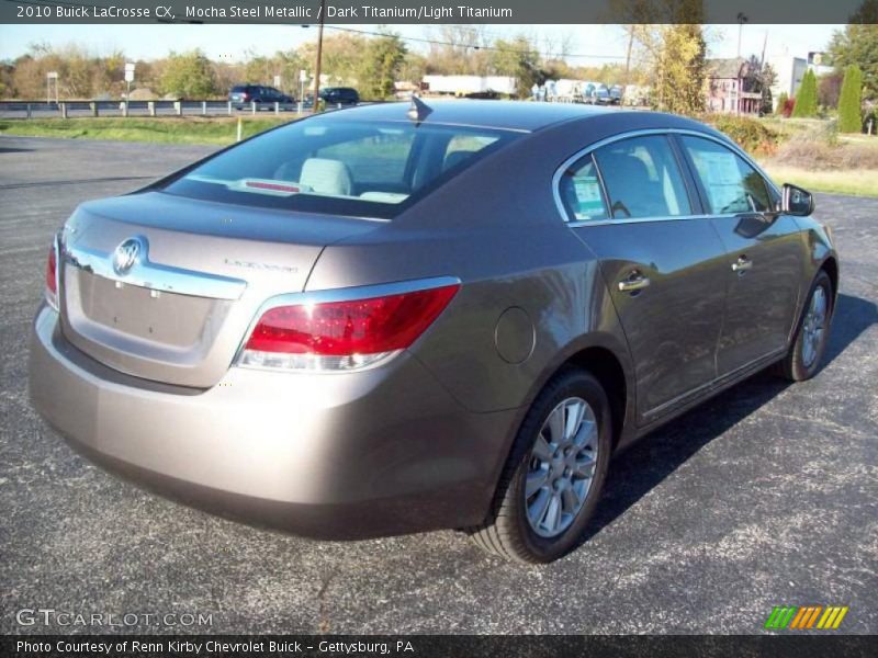 Mocha Steel Metallic / Dark Titanium/Light Titanium 2010 Buick LaCrosse CX