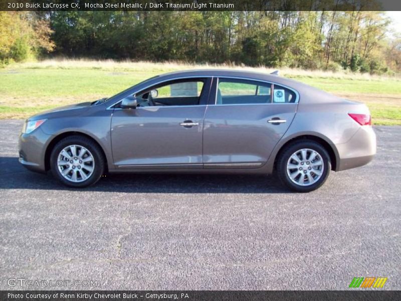 Mocha Steel Metallic / Dark Titanium/Light Titanium 2010 Buick LaCrosse CX