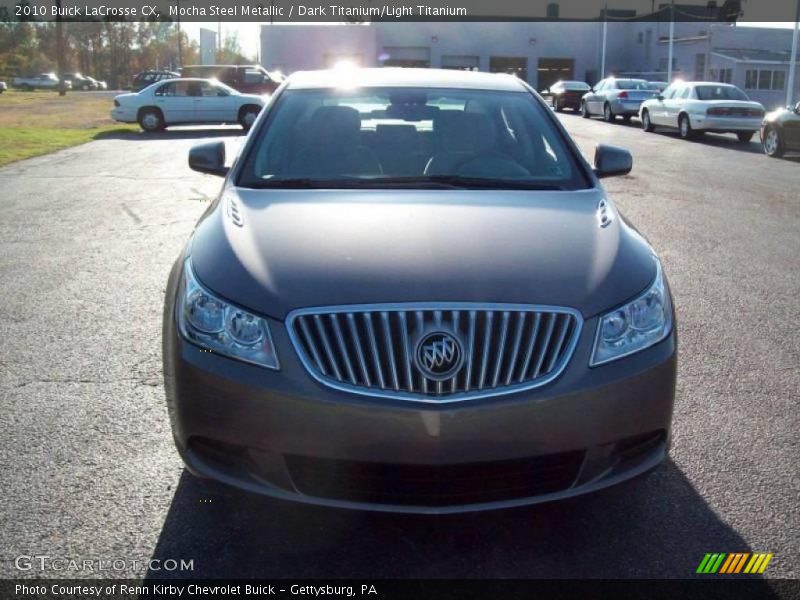 Mocha Steel Metallic / Dark Titanium/Light Titanium 2010 Buick LaCrosse CX