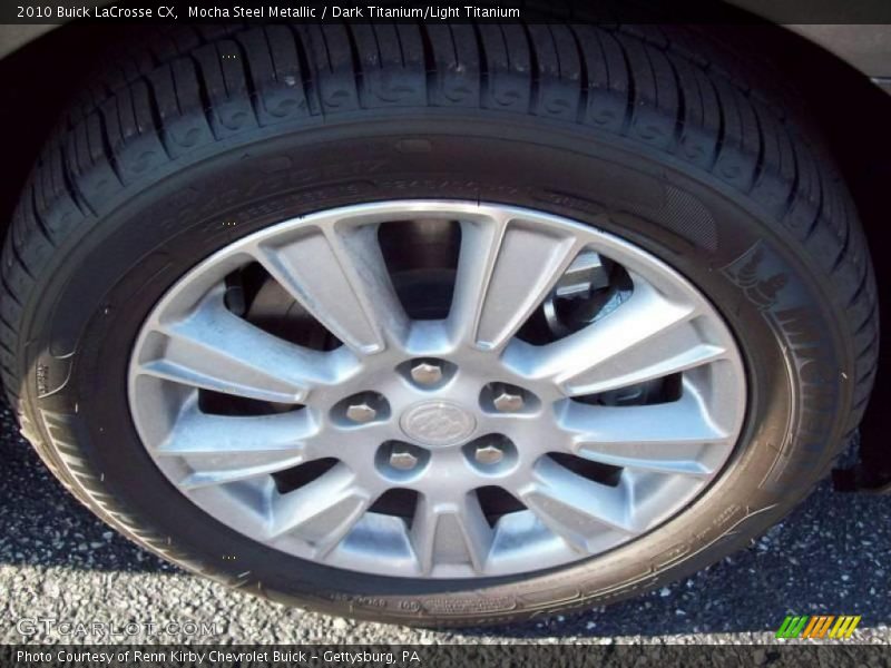 Mocha Steel Metallic / Dark Titanium/Light Titanium 2010 Buick LaCrosse CX