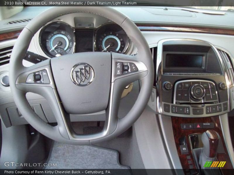 Mocha Steel Metallic / Dark Titanium/Light Titanium 2010 Buick LaCrosse CX