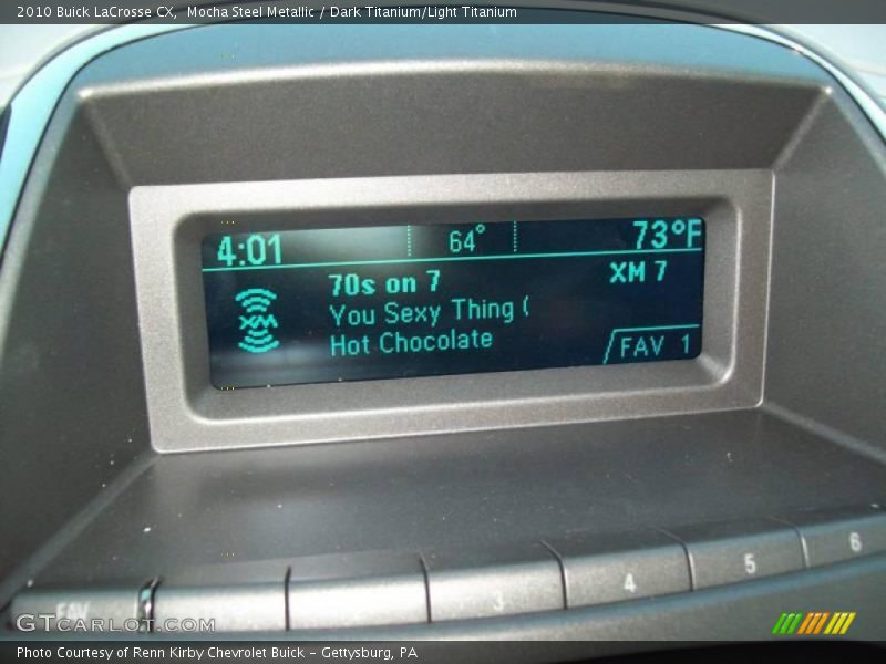 Mocha Steel Metallic / Dark Titanium/Light Titanium 2010 Buick LaCrosse CX