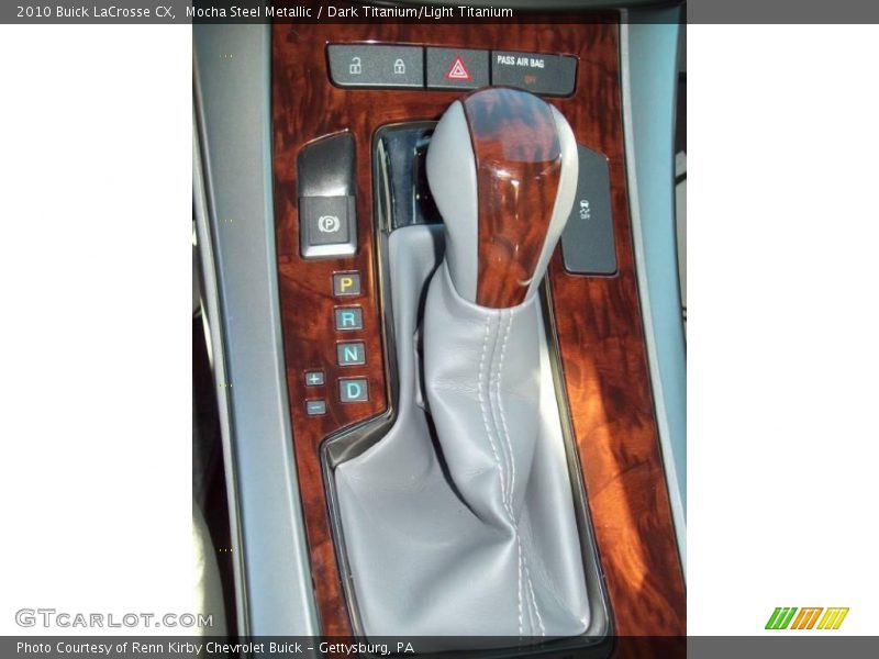 Mocha Steel Metallic / Dark Titanium/Light Titanium 2010 Buick LaCrosse CX