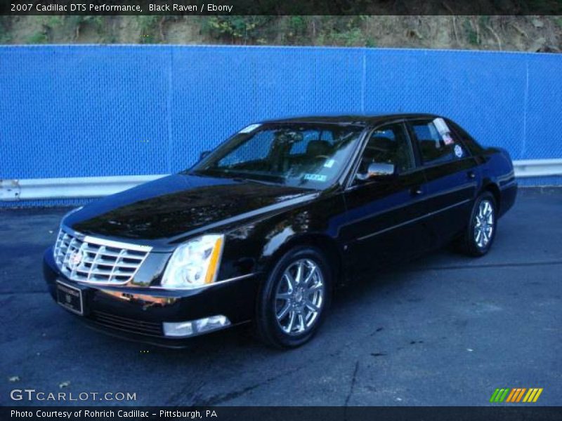Black Raven / Ebony 2007 Cadillac DTS Performance