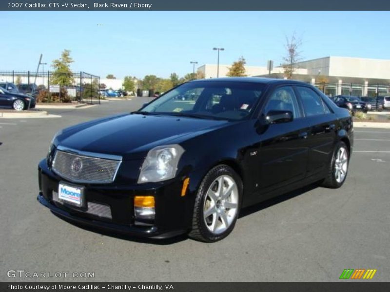 Black Raven / Ebony 2007 Cadillac CTS -V Sedan