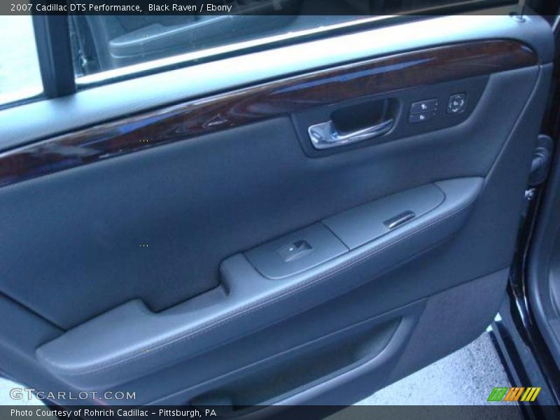 Black Raven / Ebony 2007 Cadillac DTS Performance