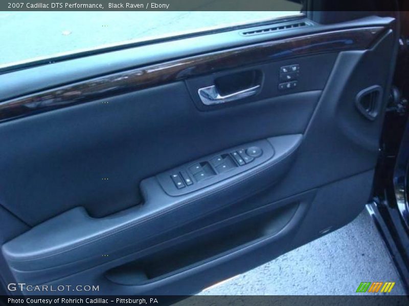 Black Raven / Ebony 2007 Cadillac DTS Performance