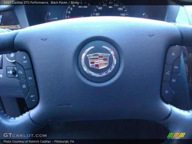 Black Raven / Ebony 2007 Cadillac DTS Performance