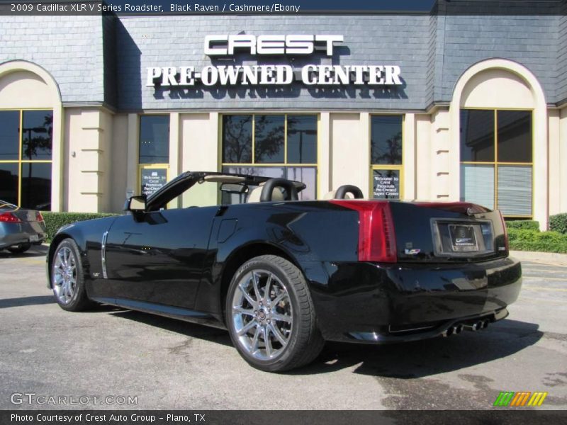 Black Raven / Cashmere/Ebony 2009 Cadillac XLR V Series Roadster