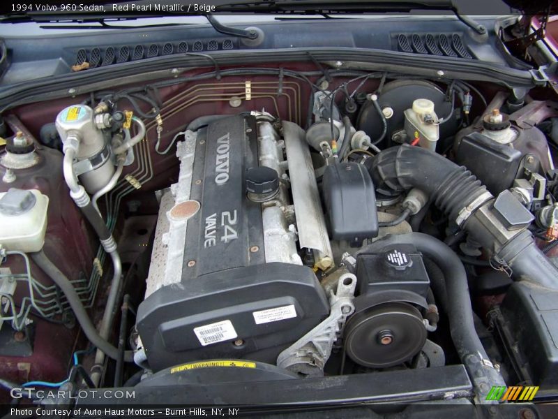 Red Pearl Metallic / Beige 1994 Volvo 960 Sedan