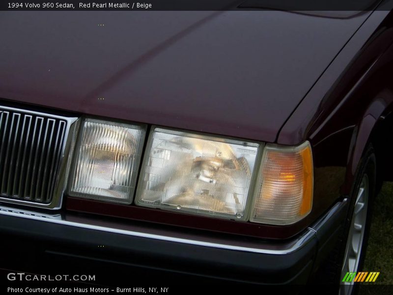 Red Pearl Metallic / Beige 1994 Volvo 960 Sedan