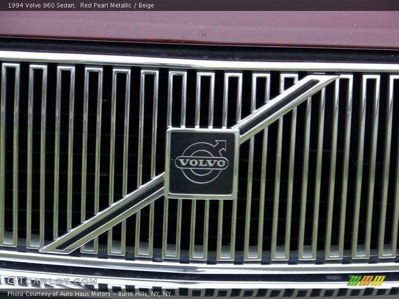 Red Pearl Metallic / Beige 1994 Volvo 960 Sedan