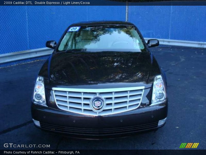 Double Espresso / Light Linen/Cocoa 2009 Cadillac DTS