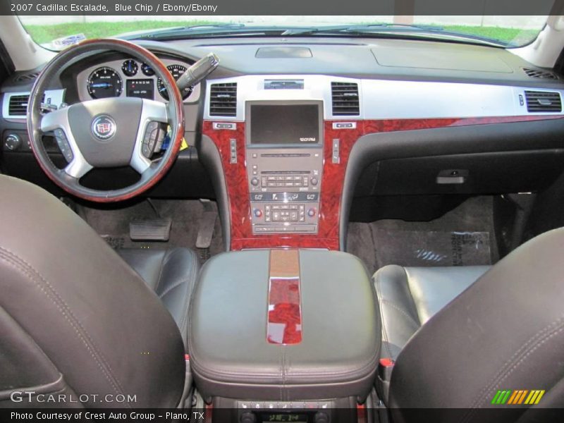 Blue Chip / Ebony/Ebony 2007 Cadillac Escalade