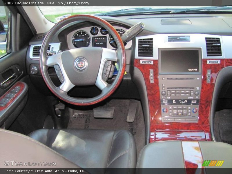 Blue Chip / Ebony/Ebony 2007 Cadillac Escalade