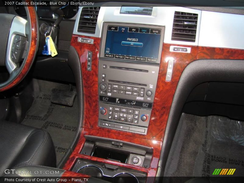 Blue Chip / Ebony/Ebony 2007 Cadillac Escalade