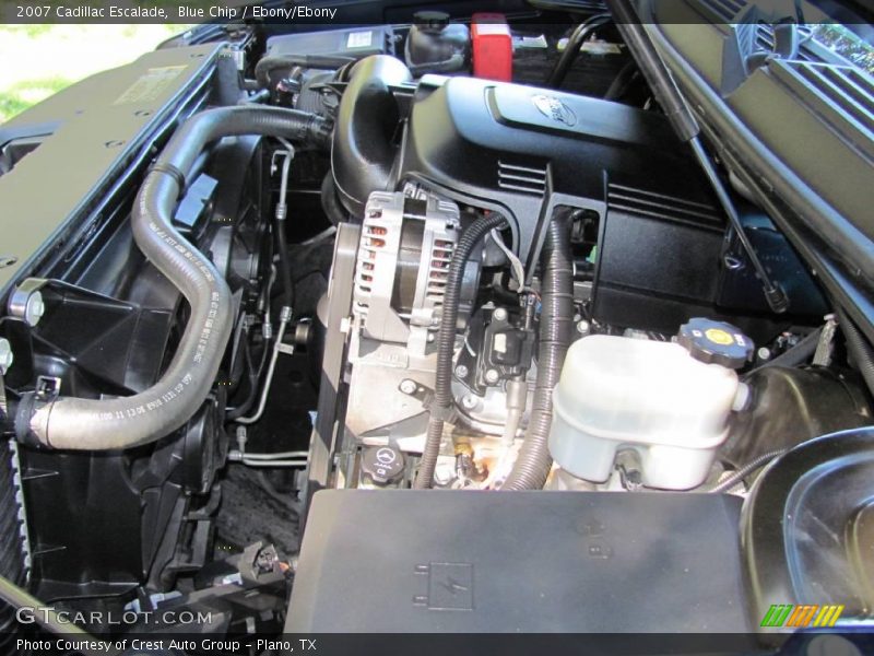 Blue Chip / Ebony/Ebony 2007 Cadillac Escalade