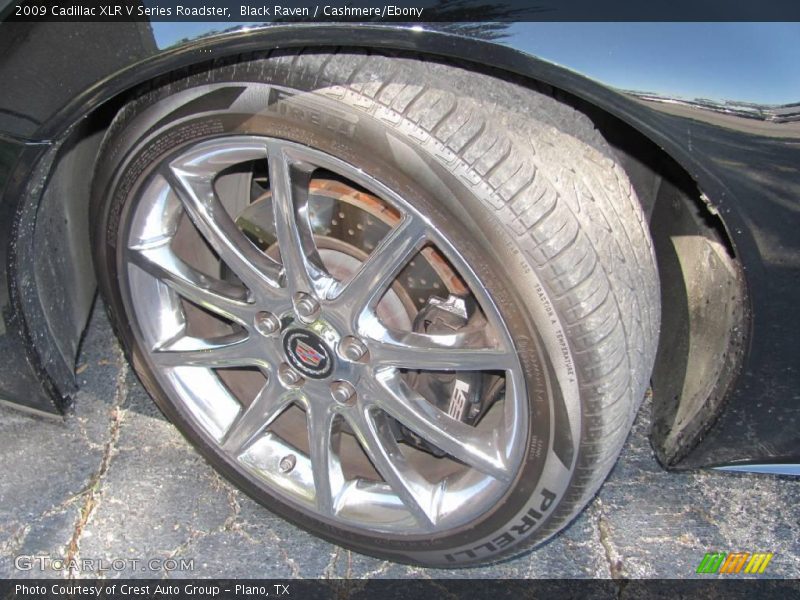 Black Raven / Cashmere/Ebony 2009 Cadillac XLR V Series Roadster